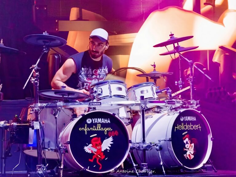 BATTERIE NICOLAS BASTOS YAMAHA TOURNEE HELLDEBERT